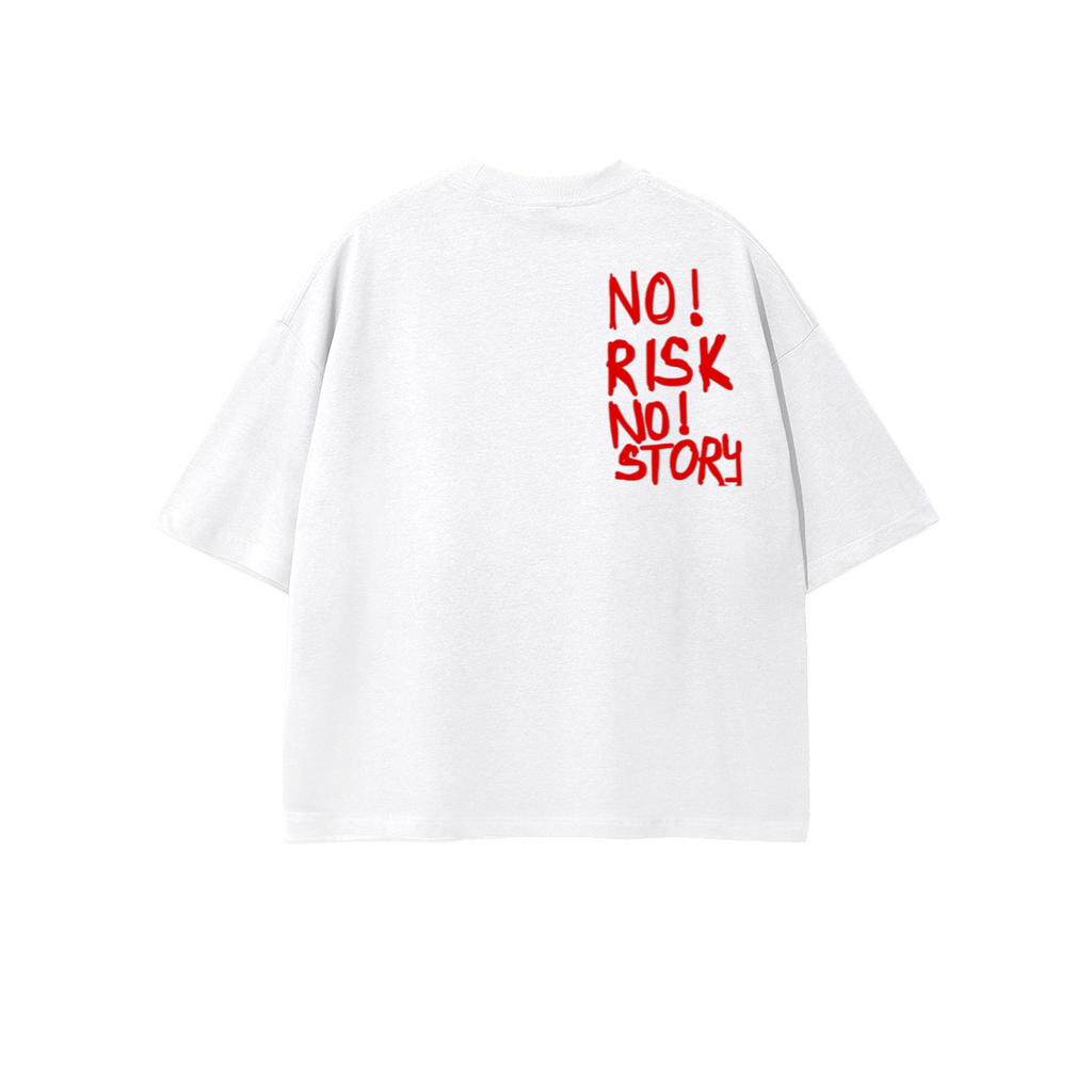 Unisex Heavyweight 100% Combed Cotton Cropped Oversized T-Shirt (250GSM)