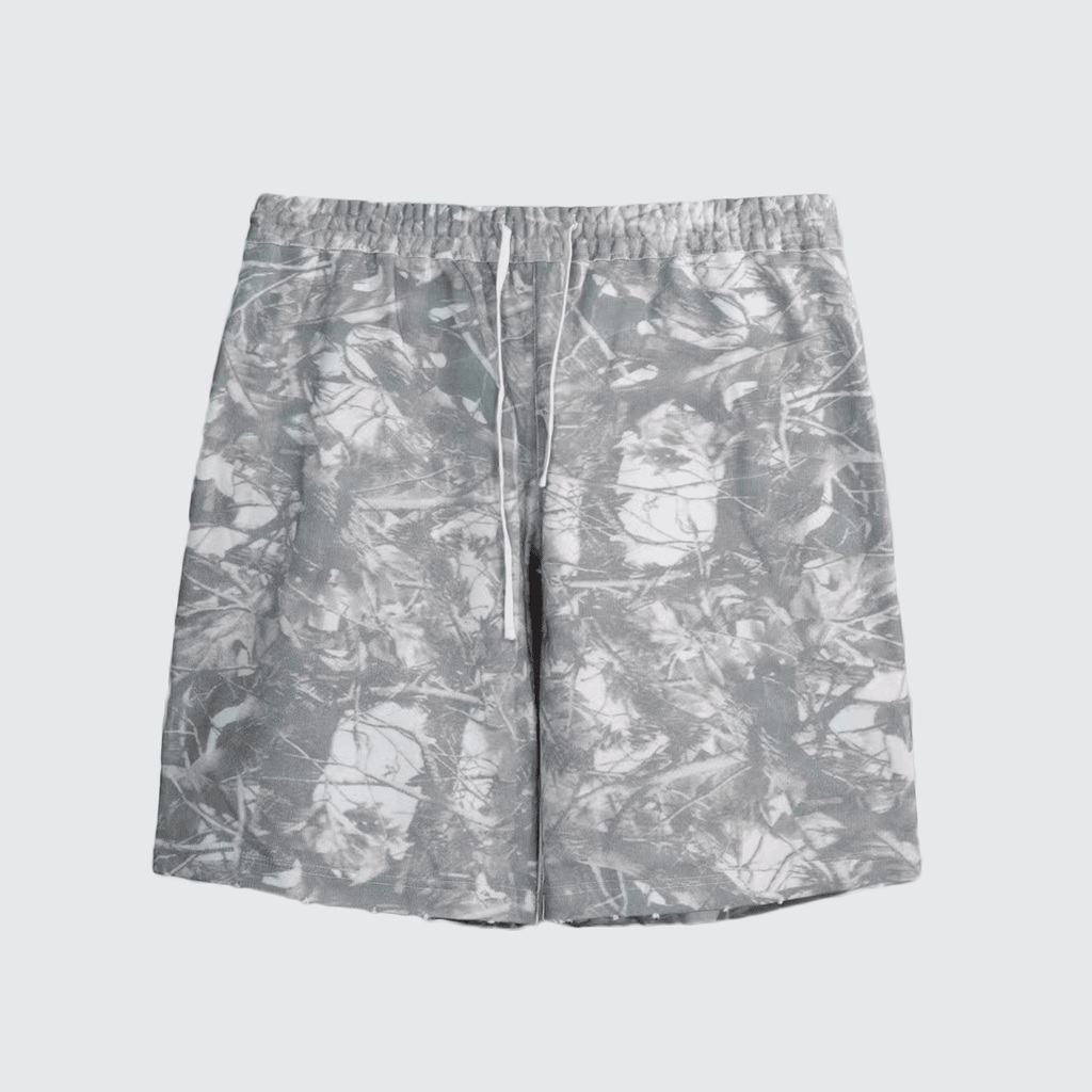 Unisex Heavyweight 100% Cotton French Terry Camo Shorts (400GSM)